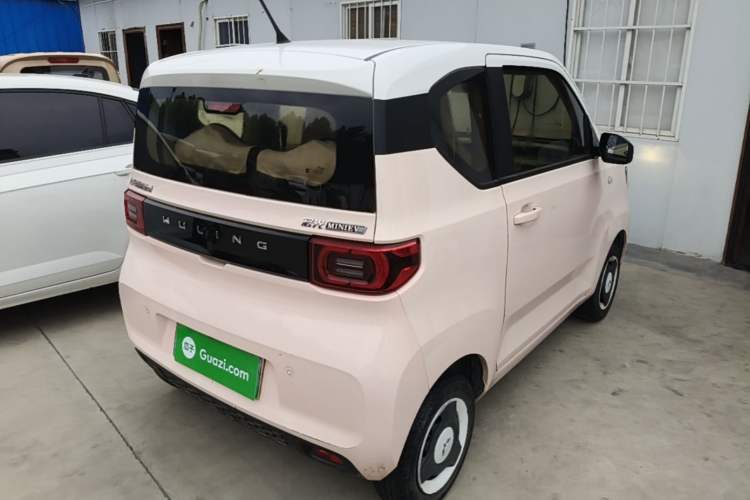 Used Wuling Hongguang MINIEV 2022 Macaron Fashion Model Lithium Iron Phosphate Rear Right 45 Deg