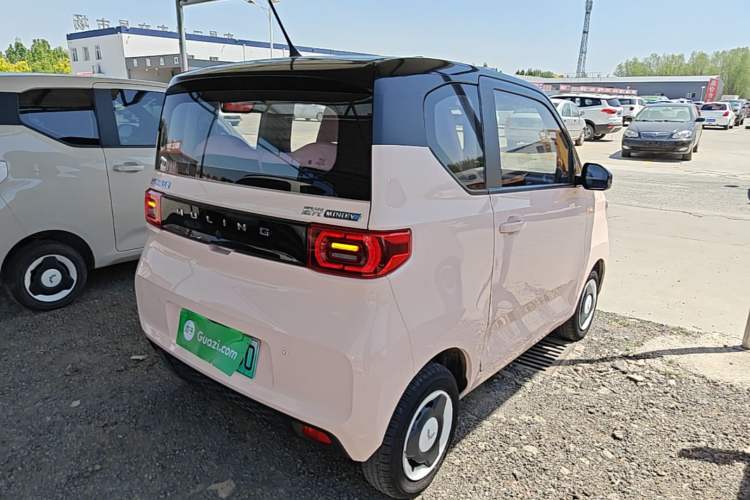 Used Wuling Hongguang MINIEV 2022 Macaron Premium Model – Lithium Iron Phosphate Rear Right 45 Deg