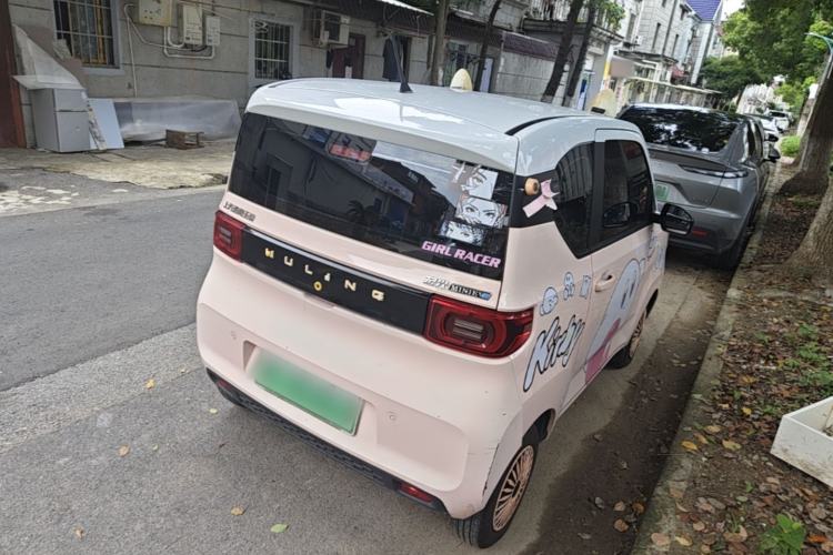 Used Wuling Hongguang MINIEV 2022 Macaron Fashion Model Lithium Iron Phosphate Rear Right 45 Deg
