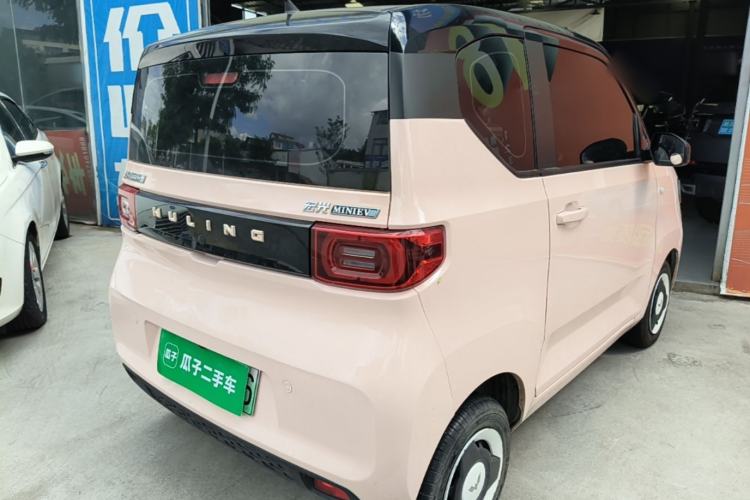 Used Wuling Hongguang MINIEV 2022 Macaron Premium Model – Lithium Ternary Battery Rear Right 45 Deg