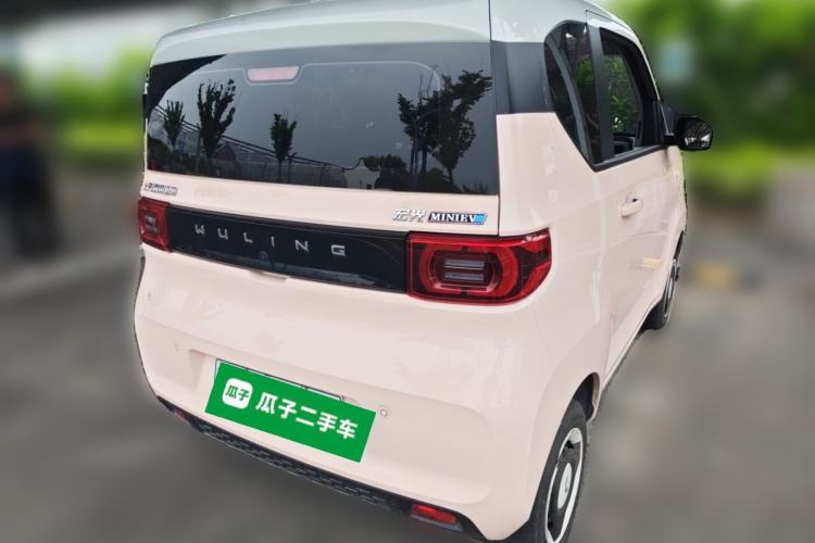 Used Wuling Hongguang MINIEV 2022 Macaron Fashion Model Lithium Iron Phosphate Rear Right 45 Deg