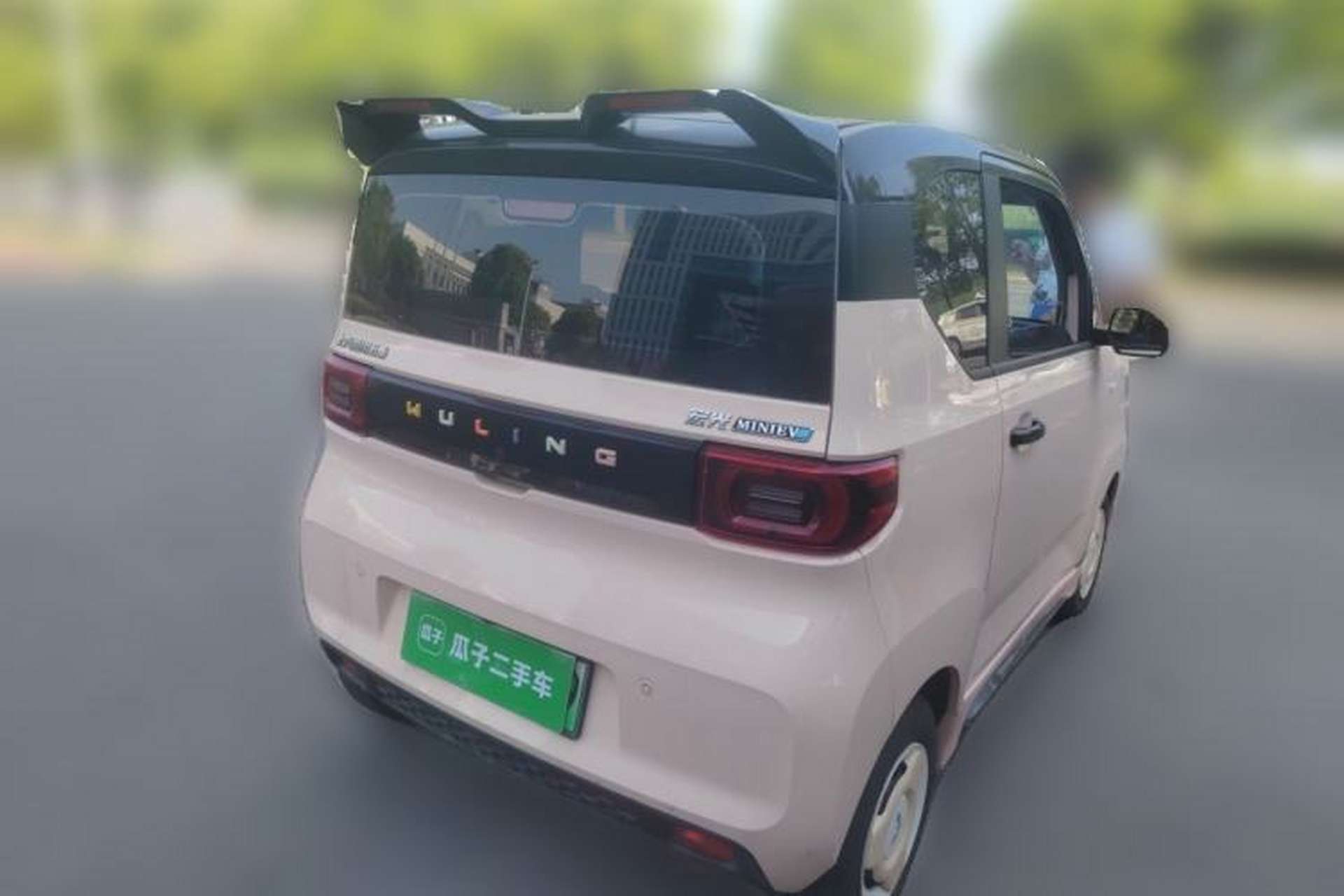Used Wuling Hongguang MINIEV 2022 Macaron Fashion Model Lithium Iron Phosphate Rear Right 45 Deg