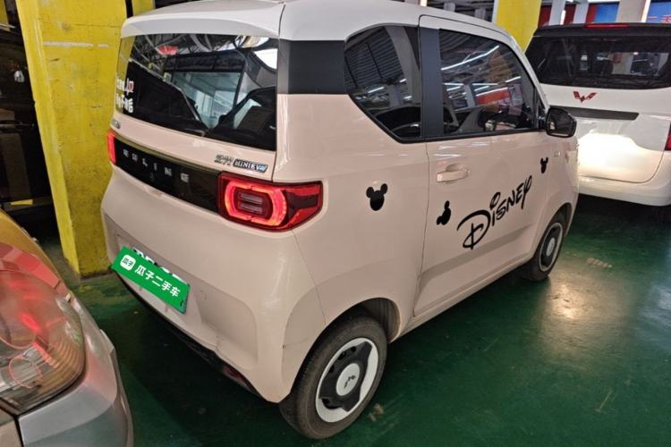 Used Wuling Hongguang MINIEV 2022 Macaron Premium Model – Lithium Iron Phosphate Rear Right 45 Deg