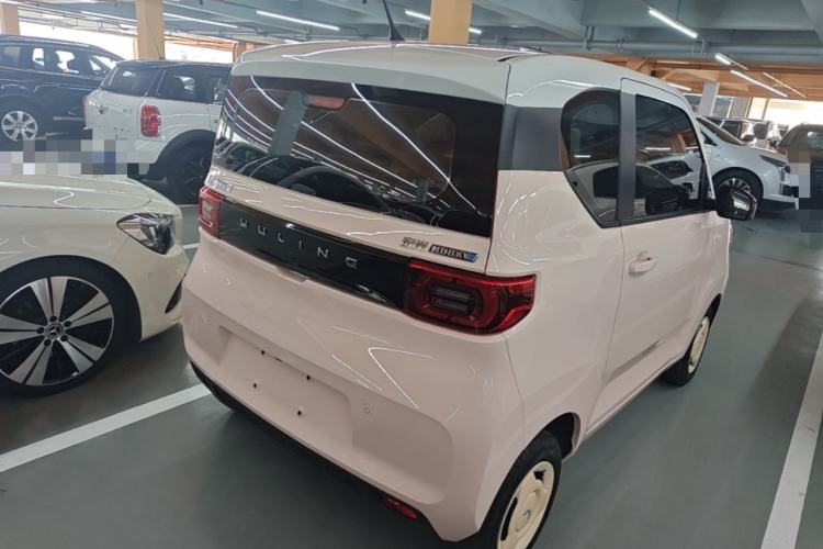Used Wuling Hongguang MINIEV 2022 Macaron Premium Model – Lithium Ternary Battery Rear Right 45 Deg