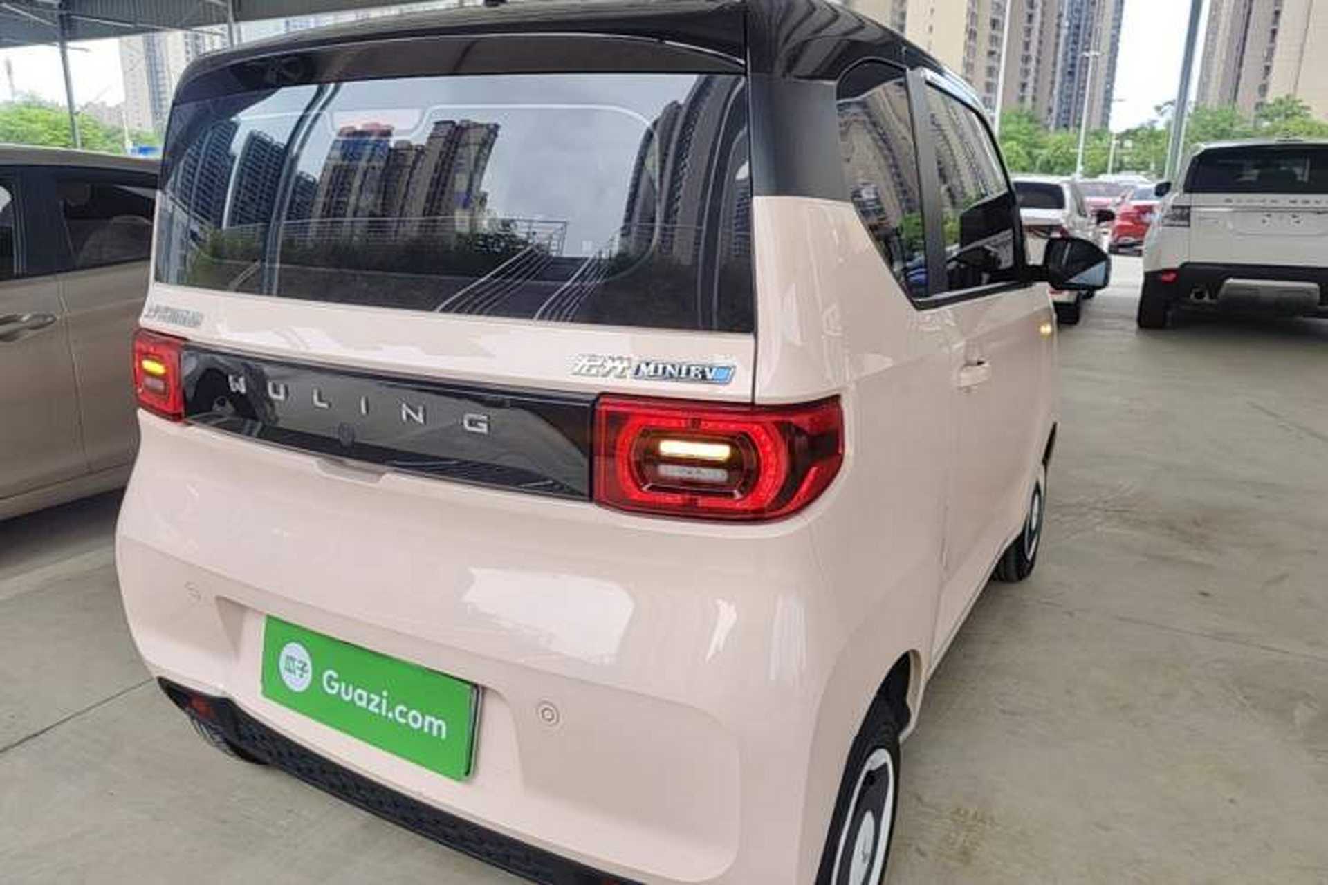 Used Wuling Hongguang MINIEV 2022 Macaron Premium Model – Lithium Iron Phosphate Rear Right 45 Deg
