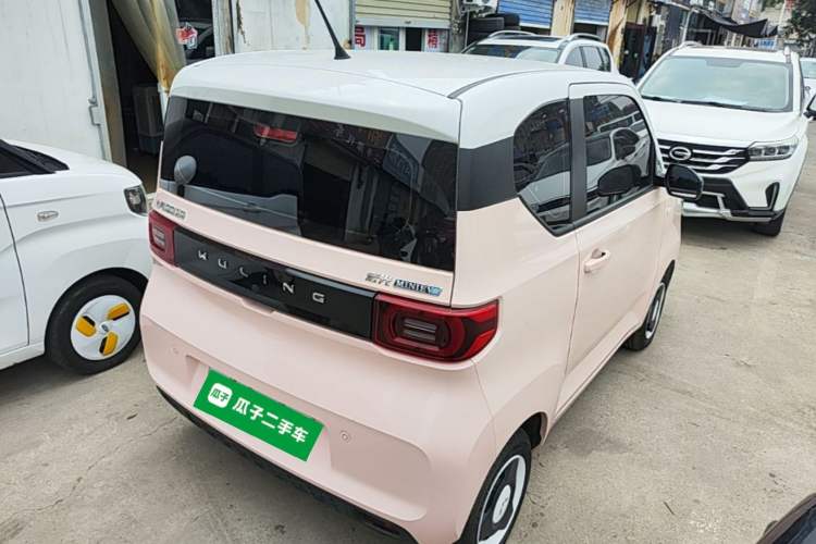 Used Wuling Hongguang MINIEV 2022 Macaron Premium Model – Lithium Iron Phosphate Rear Right 45 Deg