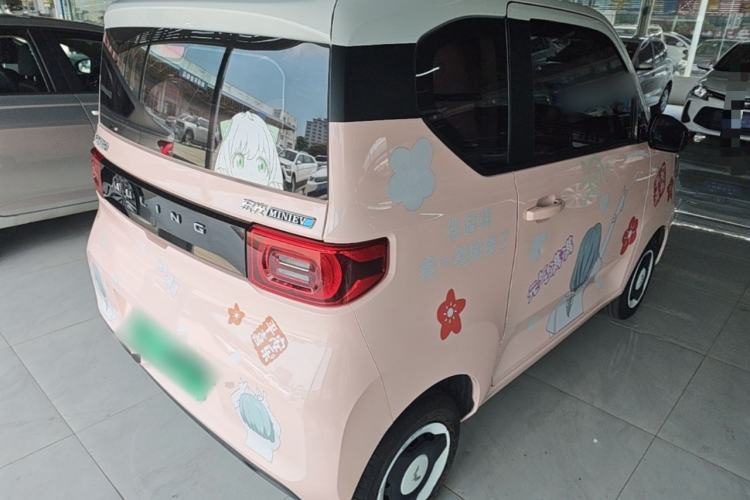 Used Wuling Hongguang MINIEV 2022 Macaron Premium Model – Lithium Iron Phosphate Rear Right 45 Deg