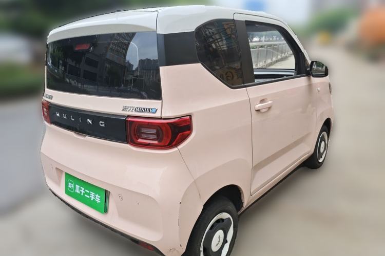 Used Wuling Hongguang MINIEV 2022 Macaron Fashion Model Lithium Iron Phosphate Rear Right 45 Deg