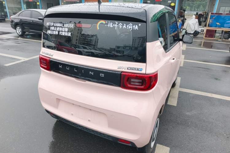 Used Wuling Hongguang MINIEV 2022 Macaron Premium Model – Lithium Iron Phosphate Rear Right 45 Deg