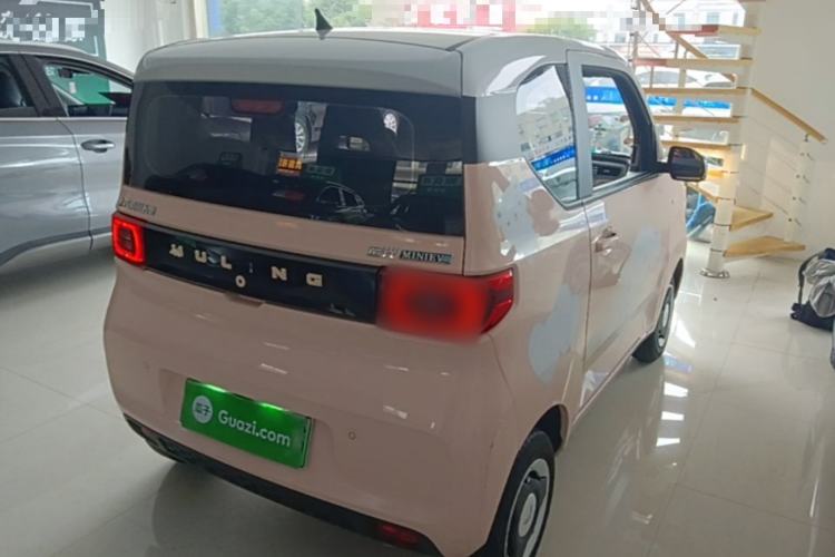 Used Wuling Hongguang MINIEV 2022 Macaron Premium Model – Lithium Ternary Battery Rear Right 45 Deg