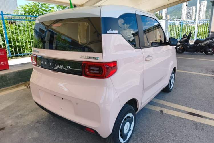 Used Wuling Hongguang MINIEV 2022 Macaron Premium Model – Lithium Iron Phosphate Rear Right 45 Deg