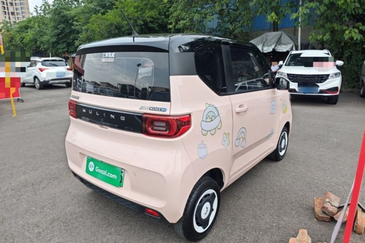 Used Wuling Hongguang MINIEV 2022 Macaron Fashion Model Lithium Iron Phosphate Rear Right 45 Deg
