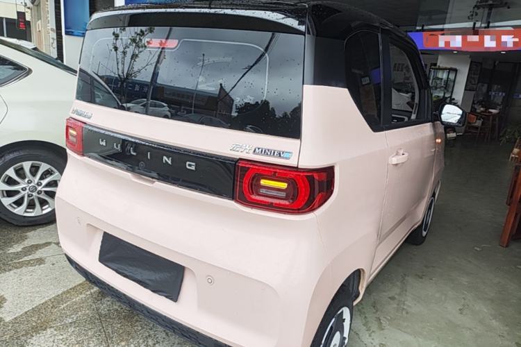 Used Wuling Hongguang MINIEV 2022 Macaron Fashion Model Lithium Iron Phosphate Rear Right 45 Deg