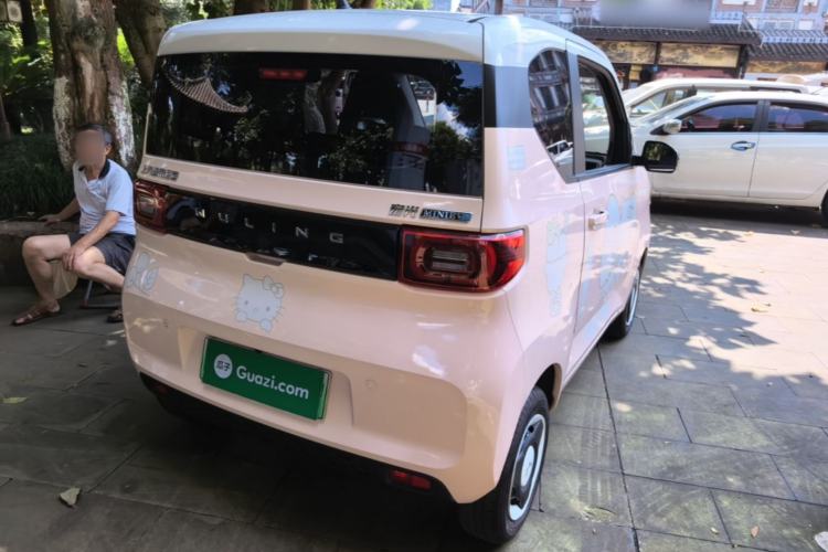 Used Wuling Hongguang MINIEV 2022 Macaron Premium Model – Lithium Iron Phosphate Rear Right 45 Deg