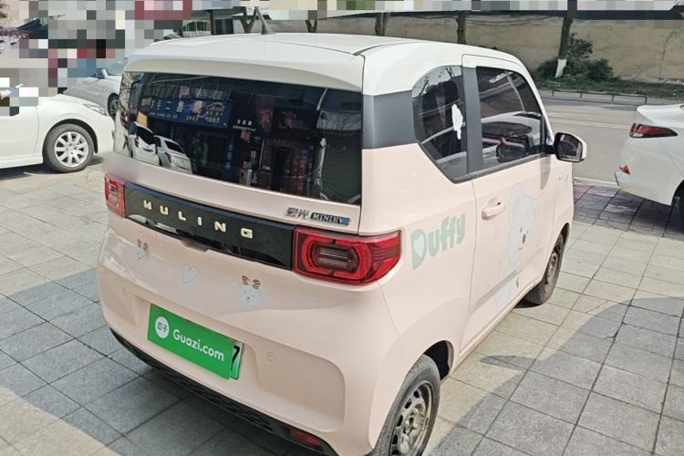 Used Wuling Hongguang MINIEV 2022 Macaron Fashion Model Lithium Iron Phosphate Rear Right 45 Deg