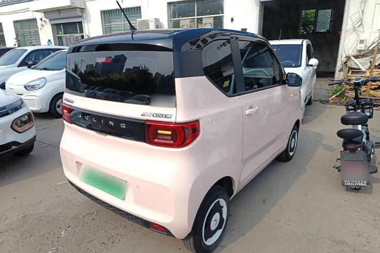 Used Wuling Hongguang MINIEV 2022 Macaron Fashion Model Lithium Iron Phosphate Rear Right 45 Deg