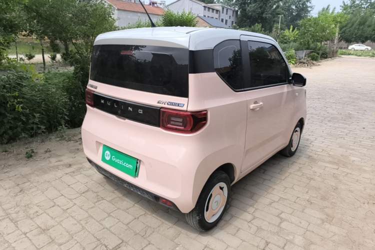 Used Wuling Hongguang MINIEV 2022 Macaron Fashion Model Lithium Iron Phosphate Rear Right 45 Deg