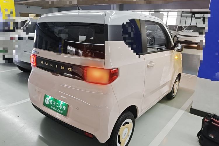 Used Wuling Hongguang MINIEV 2022 Macaron Premium Model – Lithium Ternary Battery Rear Right 45 Deg