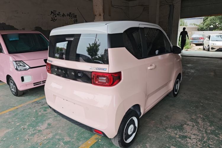 Used Wuling Hongguang MINIEV 2022 Macaron Premium Model – Lithium Ternary Battery Rear Right 45 Deg