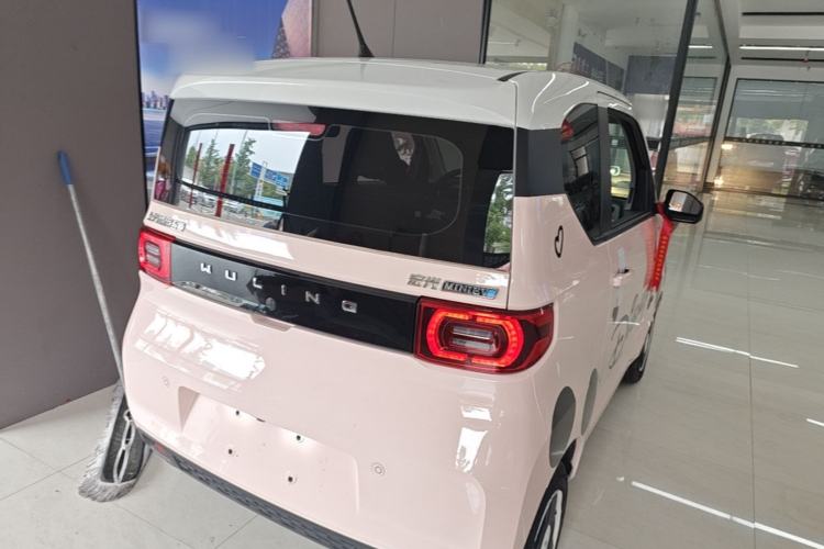 Used Wuling Hongguang MINIEV 2022 Macaron Premium Model – Lithium Ternary Battery Rear Right 45 Deg