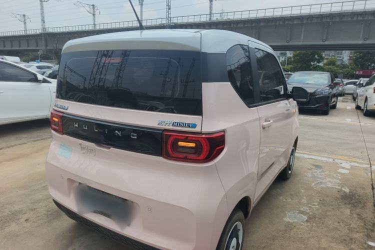 Used Wuling Hongguang MINIEV 2022 Macaron Premium Model – Lithium Iron Phosphate Rear Right 45 Deg