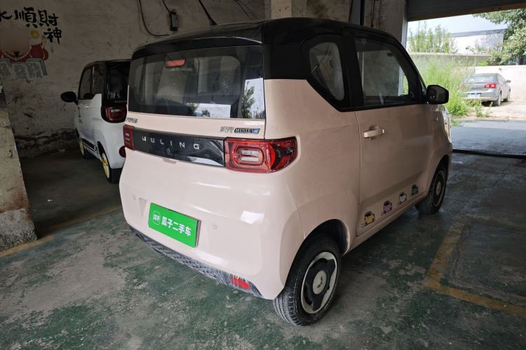 Used Wuling Hongguang MINIEV 2022 Macaron Fashion Model Lithium Iron Phosphate Rear Right 45 Deg