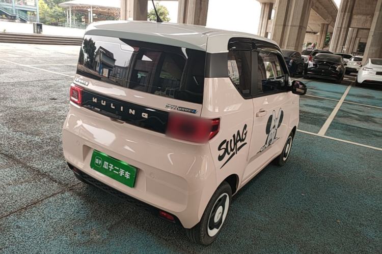 Used Wuling Hongguang MINIEV 2022 Macaron Fashion Model Lithium Iron Phosphate Rear Right 45 Deg