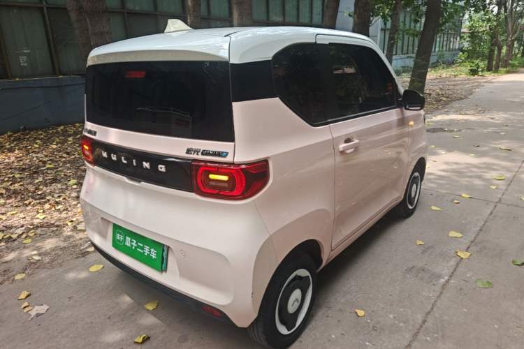 Used Wuling Hongguang MINIEV 2022 Macaron Premium Model – Lithium Iron Phosphate Rear Right 45 Deg