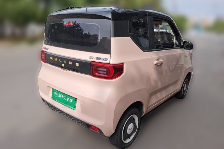 Used Wuling Hongguang MINIEV 2022 Macaron Fashion Model Lithium Iron Phosphate Rear Right 45 Deg
