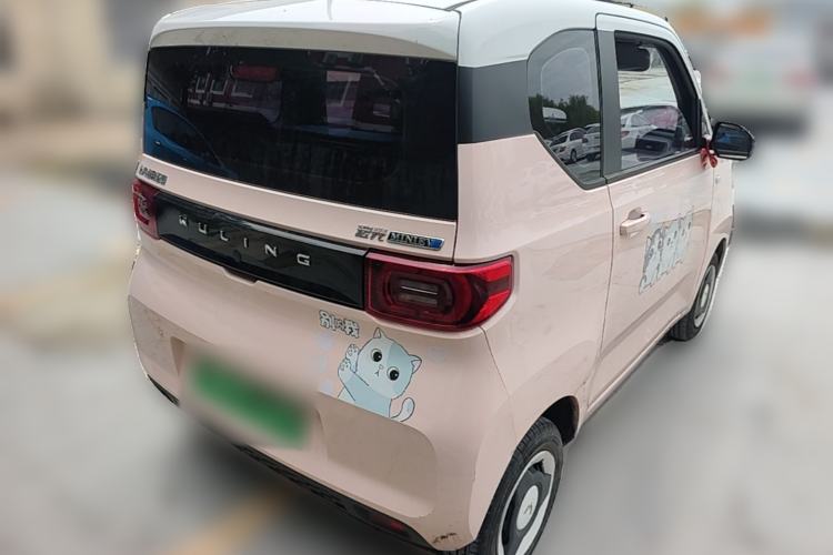 Used Wuling Hongguang MINIEV 2022 Macaron Fashion Model Lithium Iron Phosphate Rear Right 45 Deg