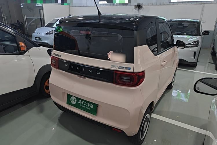 Used Wuling Hongguang MINIEV 2022 Macaron Premium Model – Lithium Iron Phosphate Rear Right 45 Deg