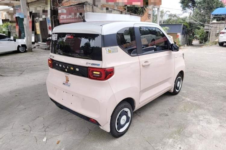 Used Wuling Hongguang MINIEV 2022 Macaron Premium Model – Lithium Iron Phosphate Rear Right 45 Deg