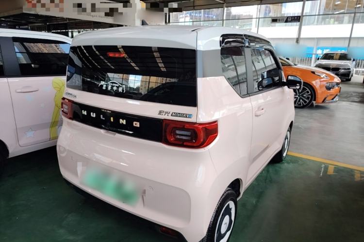Used Wuling Hongguang MINIEV 2022 Macaron Premium Model – Lithium Ternary Battery Rear Right 45 Deg