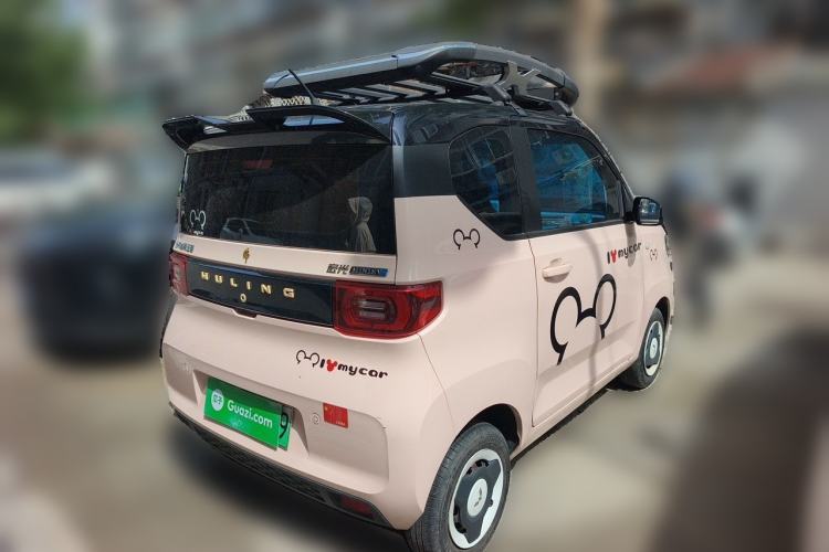 Used Wuling Hongguang MINIEV 2022 Macaron Fashion Edition Lithium-Nickel-Cobalt-Alpha-oxide Rear Right 45 Deg
