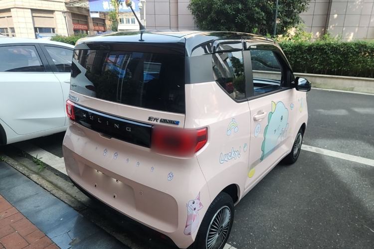 Used Wuling Hongguang MINIEV 2022 Macaron Premium Model – Lithium Iron Phosphate Rear Right 45 Deg