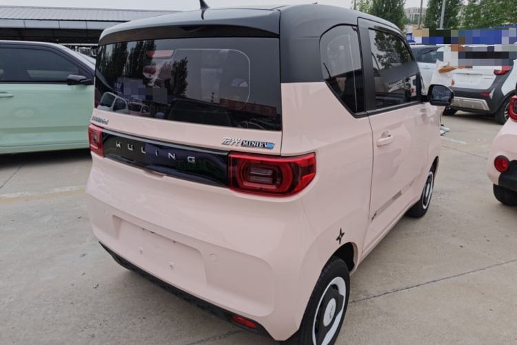 Used Wuling Hongguang MINIEV 2022 Macaron Premium Model – Lithium Ternary Battery Rear Right 45 Deg
