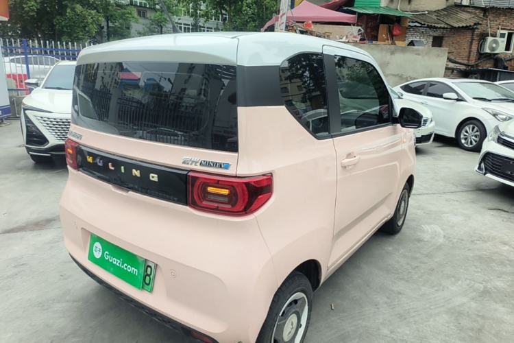 Used Wuling Hongguang MINIEV 2022 Macaron Premium Model – Lithium Ternary Battery Rear Right 45 Deg