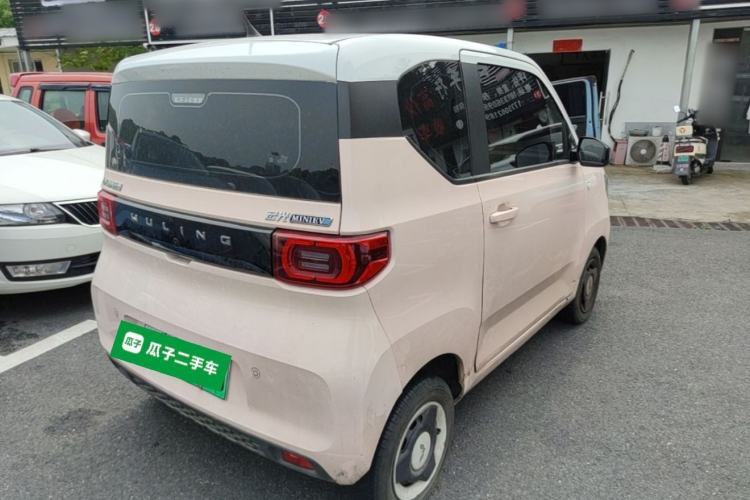Used Wuling Hongguang MINIEV 2022 Macaron Premium Model – Lithium Ternary Battery Rear Right 45 Deg
