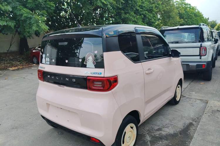 Used Wuling Hongguang MINIEV 2022 Macaron Premium Model – Lithium Iron Phosphate Rear Right 45 Deg
