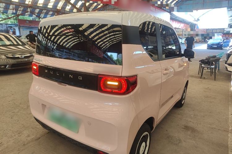 Used Wuling Hongguang MINIEV 2022 Macaron Premium Model – Lithium Ternary Battery Rear Right 45 Deg