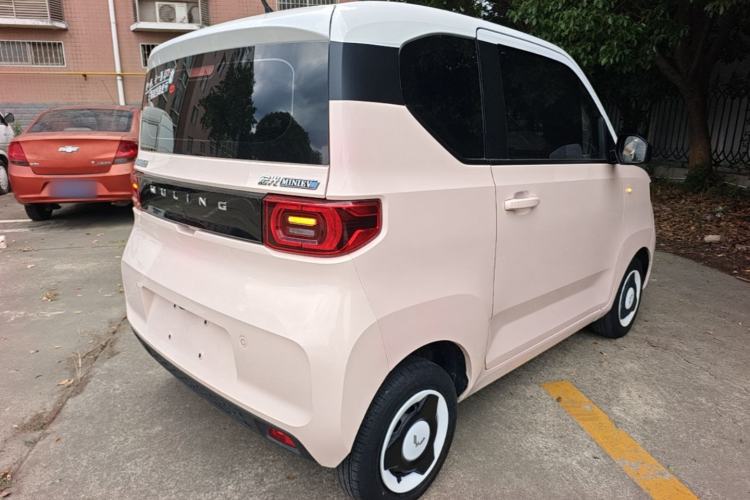 Used Wuling Hongguang MINIEV 2022 Macaron Premium Model – Lithium Iron Phosphate Rear Right 45 Deg