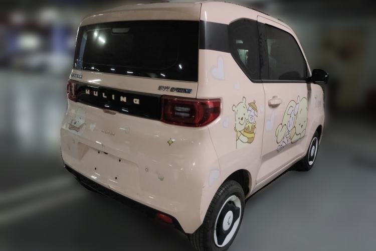 Used Wuling Hongguang MINIEV 2022 Macaron Fashion Edition Lithium-Nickel-Cobalt-Alpha-oxide Rear Right 45 Deg