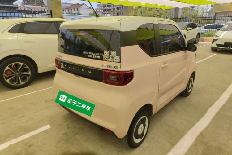 Used Wuling Hongguang MINIEV 2022 Macaron Fashion Model Lithium Iron Phosphate Rear Right 45 Deg