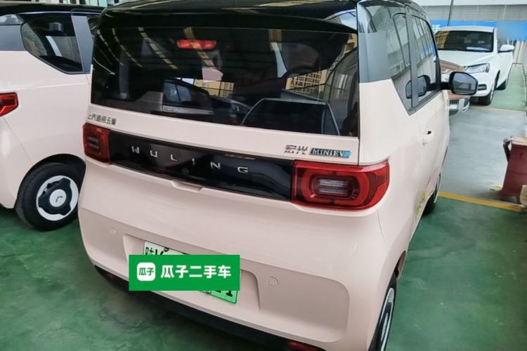 Used Wuling Hongguang MINIEV 2022 Macaron Premium Model – Lithium Ternary Battery Rear Right 45 Deg