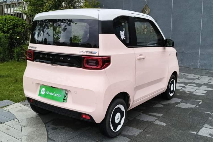 Used Wuling Hongguang MINIEV 2022 Macaron Premium Model – Lithium Iron Phosphate Rear Right 45 Deg