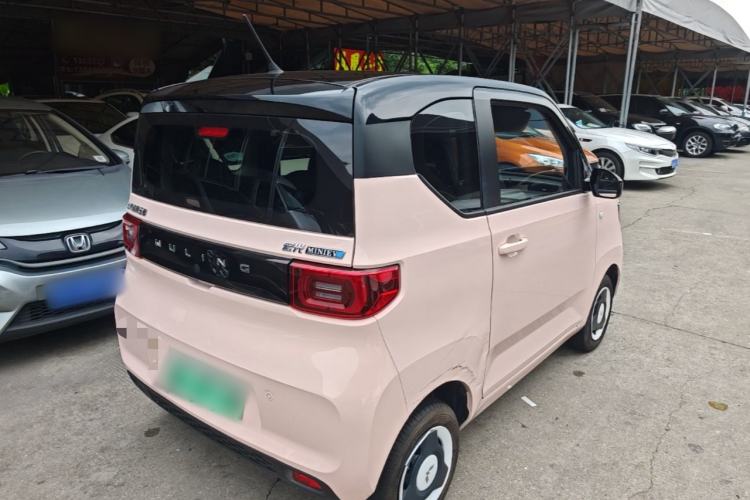Used Wuling Hongguang MINIEV 2022 Macaron Fashion Edition Lithium-Nickel-Cobalt-Alpha-oxide Rear Right 45 Deg