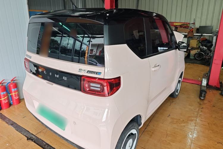Used Wuling Hongguang MINIEV 2022 Macaron Premium Model – Lithium Ternary Battery Rear Right 45 Deg