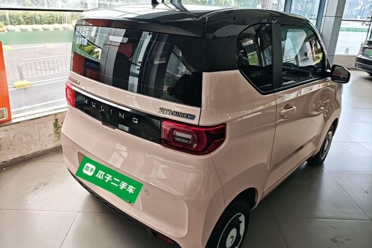 Used Wuling Hongguang MINIEV 2022 Macaron Fashion Edition Lithium-Nickel-Cobalt-Alpha-oxide Rear Right 45 Deg