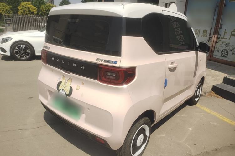 Used Wuling Hongguang MINIEV 2022 Macaron Premium Model – Lithium Ternary Battery Rear Right 45 Deg