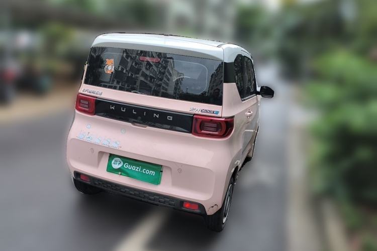Used Wuling Hongguang MINIEV 2022 Macaron Fashion Model Lithium Iron Phosphate Rear Right 45 Deg